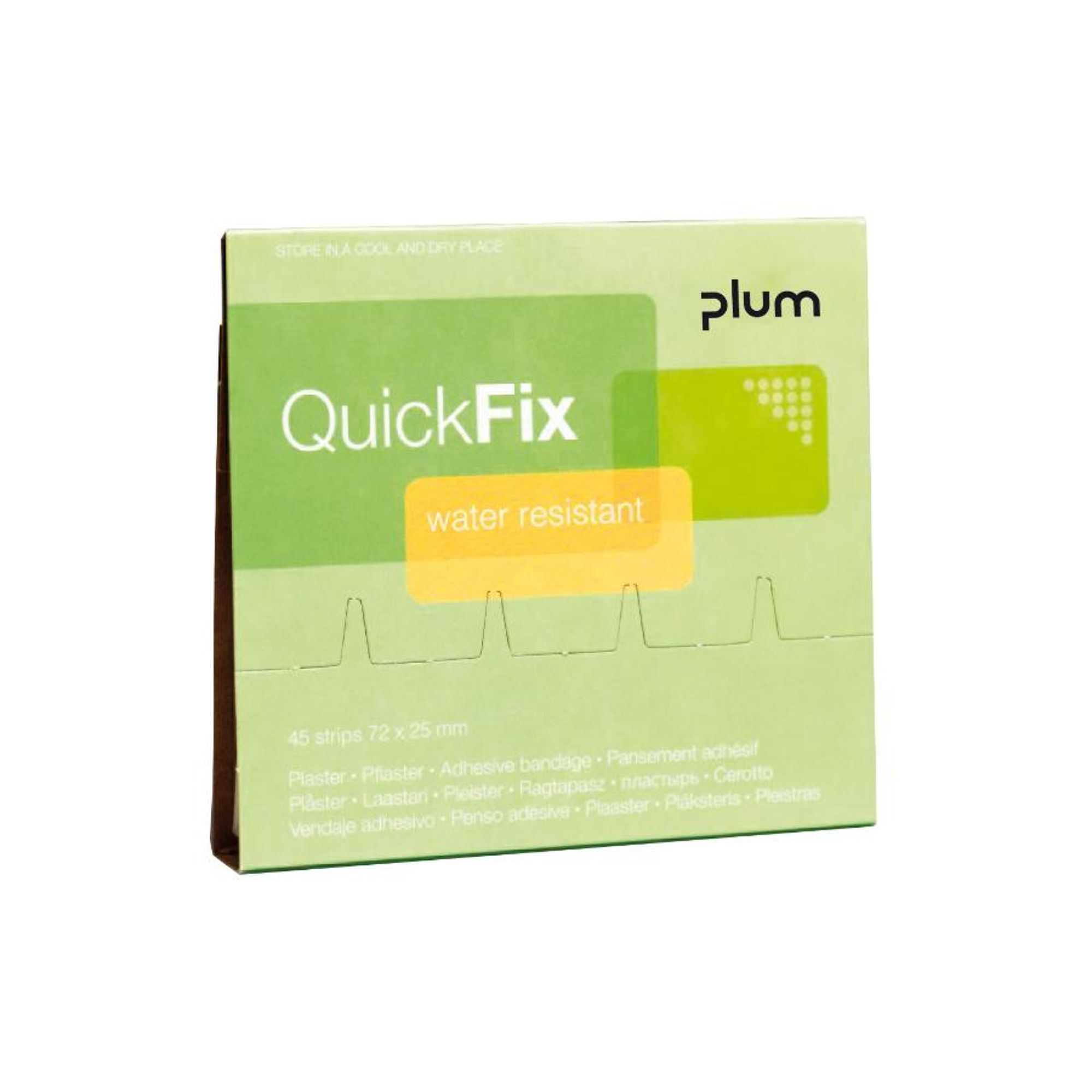 Plum QuickFix vízálló ragtapasz utántöltő 6 x 45 db
